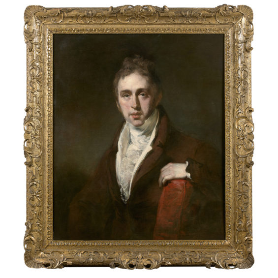 Portrait of a Gentleman Half Length ca 1810 attributed to John Hoppner 1758-1810    ***Portrait for Sanle*** ***Contact Gallery***   Willam Thuiller FIne Art, London  Price on request
